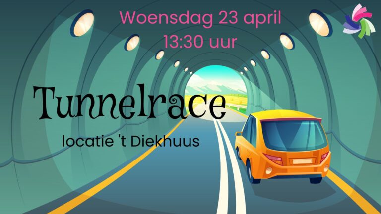 Tunnelrace voor kinderen