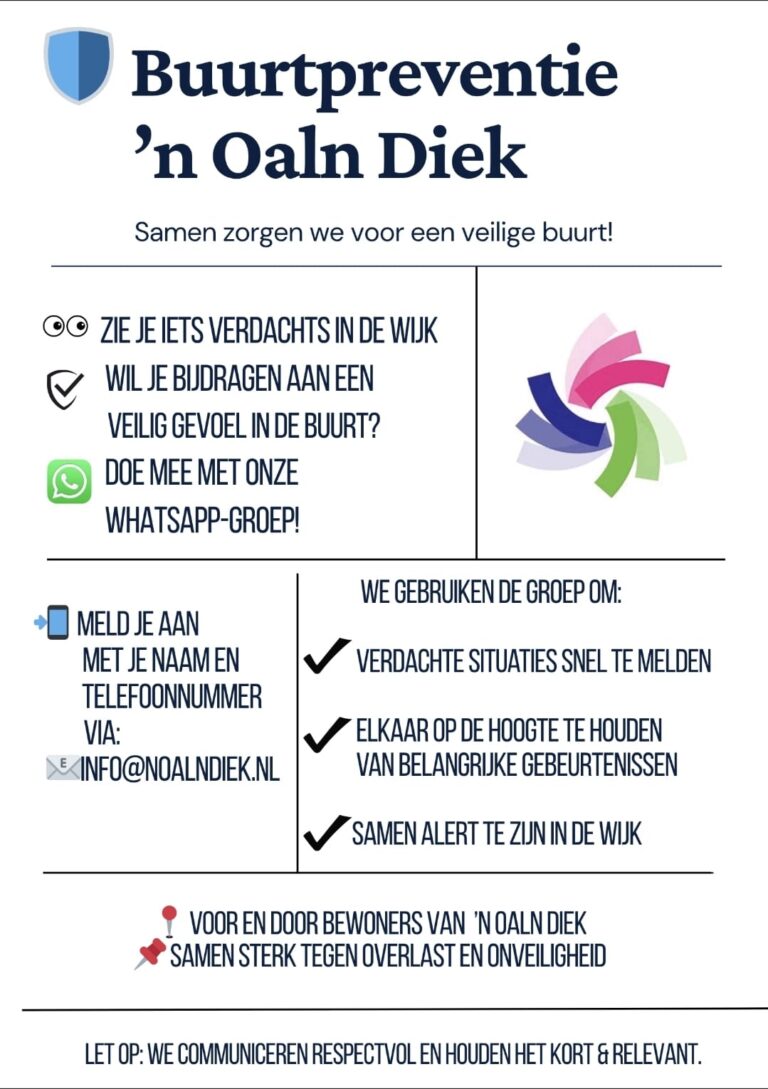 Flyer Buurtpreventie